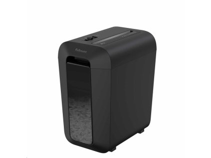 Skartovač Fellowes LX 65 P-4, Cross cut 4x40mm, 10 listov, 22l, Credit Card, čierny