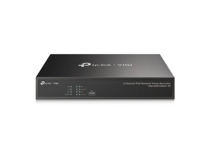 Záznamové zařízení TP-Link VIGI NVR1004H-4P 4 kanálov, 4x Lan s PoE, 2x USB