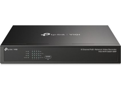 Záznamové zařízení TP-Link VIGI NVR1008H-8MP 8 kanálov, 8x Lan s PoE, 2x USB