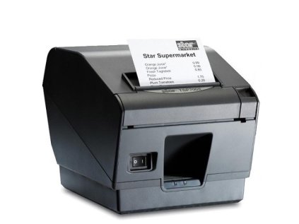 Tlačiareň Star Micronics TSP743U II Černá, USB, řezačka, bez zdroje