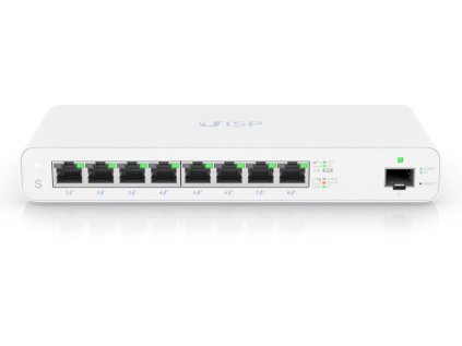 Switch Ubiquiti Networks UISP-S 8x GLan s PoE /24V pasívny/, 1x SFP