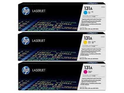 Toner HP 131A 3-pack CMY (CF211A-CF213A)