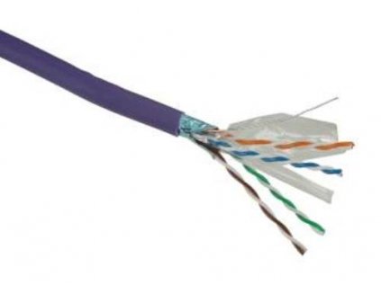 Kábel Solarix FTP Cat6 drát 500m LSOH