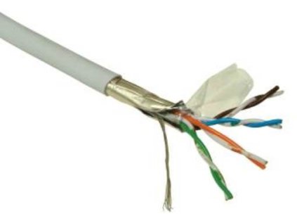 Kábel Solarix FTP Cat5e licna 305m PVC