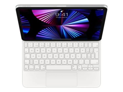 Púzdro Apple Magic Keyboard pre iPad Pro 11" (3. generácie) CZ – biela