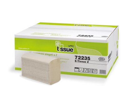 Uteráky  Celtex papírové skládané BIO E-Tissue 3750ks, 2vrstvy