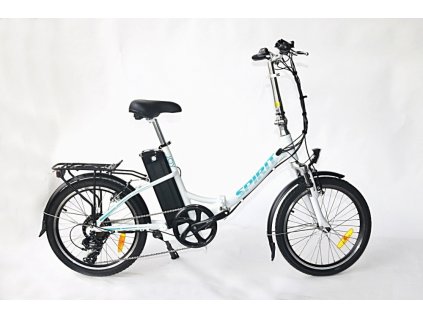 Elektrobicykel Spirit skladačka, JOY biela 18Ah