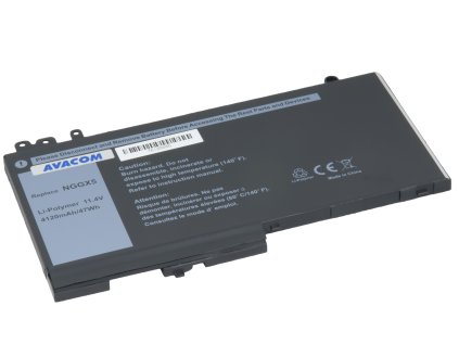 Batéria Avacom pre NT Dell Latitude E5270/E5570, Li-Pol, 11,4V, 4120mAh, 47Wh - neoriginálna
