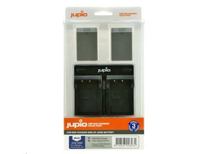Set Jupio 2x batéria PS-BLS5 / PS-BLS50 pre Olympus