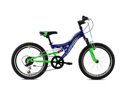 Celoodpružený bicykel Capriolo CTX200 20"/11HT modro-zelená