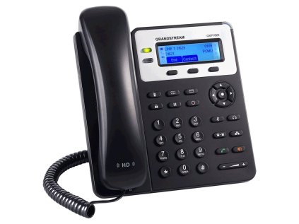 Telefón Grandstream GXP-1620 VoIP, LCD display, 2x SIP, 2x LAN, SRTP, TLS, 3 prog. tlačítka