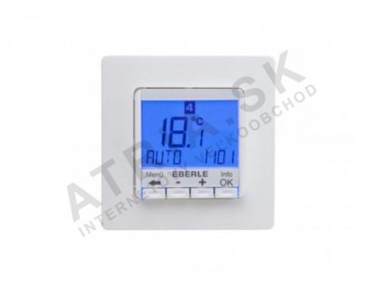 Digitální termostat HAKL Fit3U s měřením spotřeby energie