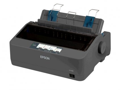 Tlačiareň Epson LX-350, jehličková  A4, 9 jehel, 347 zn/s, 1+4 kopii, USB 2.0, LPT