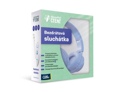 Slúchadlá Albi KČ - bezdrôtové (modrá)