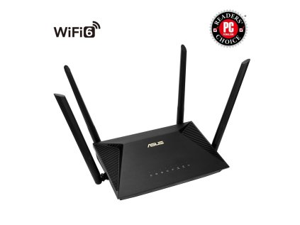 WiFi router Asus ASUS RT-AX53U WiFi 6, 3x GLAN, 1x GWAN, USB