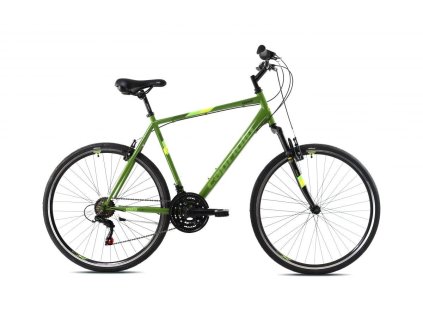 Trekový bicykel Capriolo SUNRISE MAN 28"x22" žlto-zelený
