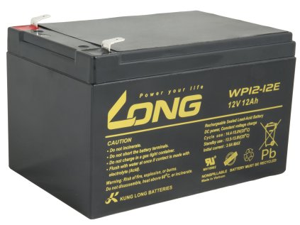 Batéria Avacom Long 12V 12Ah olověný akumulátor DeepCycle AGM F2