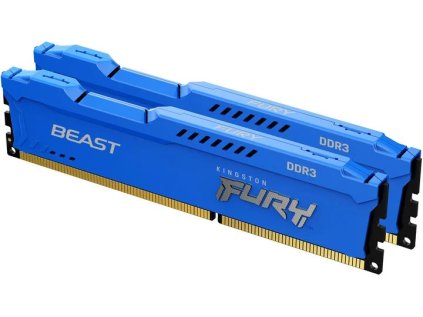 Pamäť Kingston FURY Beast Blue DDR3 16GB (2x 8GB), 1600MHz, CL10