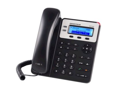 Telefón Grandstream GXP1625 VoIP telefon - 2x SIP účet, HD audio, 3 program.tlačítka, switch 2xLAN 10/100Mbps, PoE