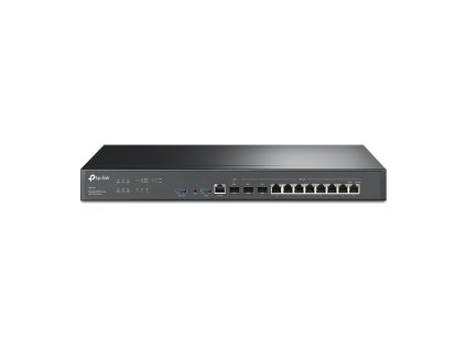 Router TP-Link ER8411 VPN 8x GWAN/Lan, 1x SFP GWAN/LAN, 2x 10GSFP WAN/LAN, 2x USB, Omáda SDN