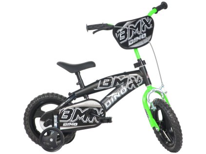 Detský bicykel Dino Bikes BMX čierne 12" chlapčenské