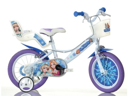 Detský bicykel Dino Bikes 164GLN SNOW QUEEN 16" dievčenské