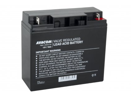 Batéria Avacom 12V 18Ah olovený akumulátor F3
