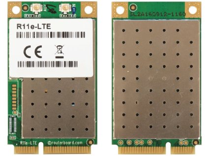 Karta Mikrotik R11e-LTE 2G/3G/4G/LTE miniPCi-e, 2x u.Fl konektor