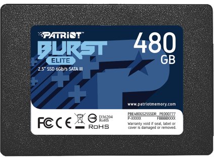 SSD disk Patriot Burst Elite 2,5" 480GB, SATA III