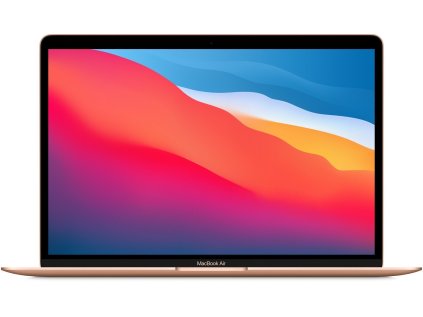 Notebook Apple MacBook Air 13" M1, 8-core 7-core GPU, 256GB, CZ, Zlatý (2020)