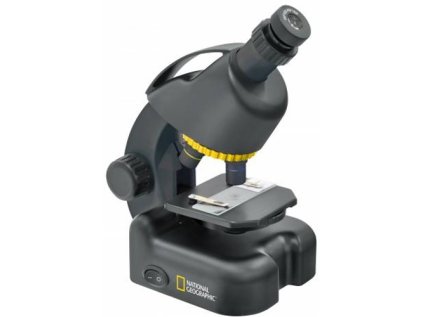 Mikroskop Bresser National Geographic 40–640x s adaptérem na chytrý telefon