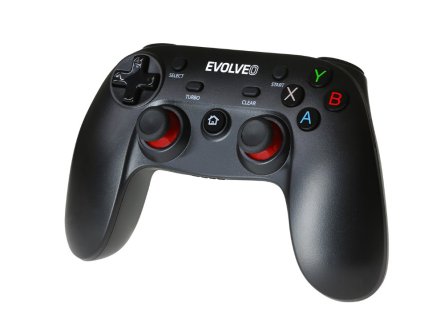 Herný ovládač Evolveo Fighter F1 bezdrôtový gamepad pre PC, PlayStation 3, Android box/smartphone