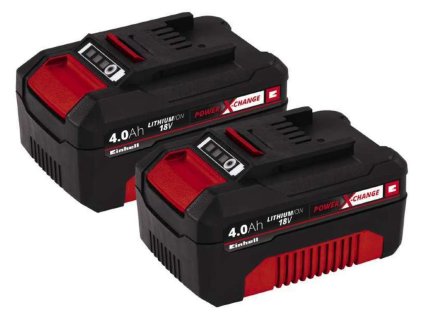 Batéria Einhell Power X-Change Twinpack 18V, 2 x 4Ah