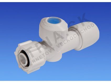 Ball valve with adapter 1/2" straight