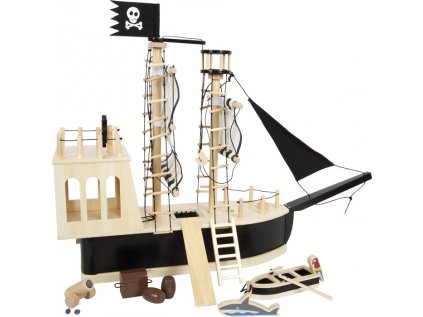 Hračka Small Foot Pirátska loď