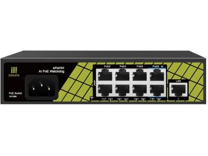 Switch Conexpro GNT-P9109EA 1x LAN, 8x LAN s PoE, 120W