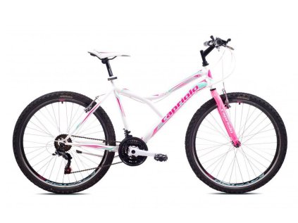 Horský bicykel Capriolo DIAVOLO DX 600 26"/19HT bílo-růžové,2023