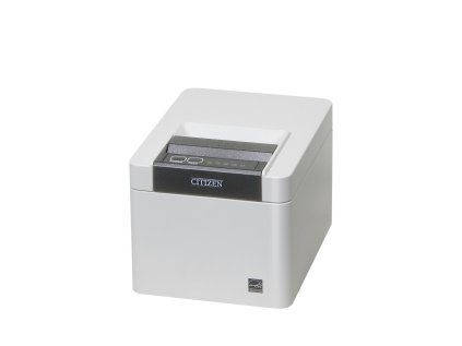 Tlačiareň Citizen CT-E601 , USB, USB Host, 8 dots/mm (203 dpi),  řezačka, bílá