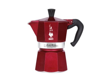 Bialetti Moka Express 3 porce červená Deco Glamour