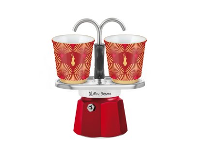 Bialetti set mini express + 2 šálky Glamour