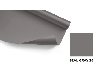 Fotopozadia FOMEI 2,72x11m SEAL GREY neutrální šedá, papírová role