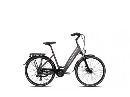 Elektrobicykel Capriolo E-City Lady 28 E-BIKE šedá