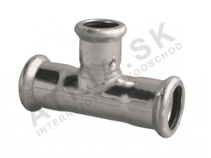 Vykurovacia technika T-kus 90° - redukovaný - C - 88,9-76,1-88,9mm