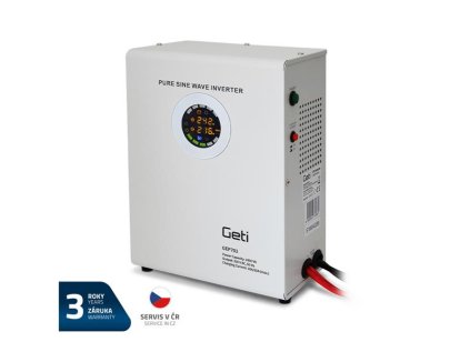 Zdroj záložný GETI GEP701 sinus 700W nástenný (1000VA)