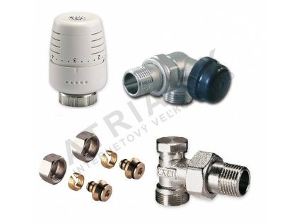 SADA kúpelňová trojosová  - 1/2"xEK; 16x2; P  IVAR.KIT VCD/1