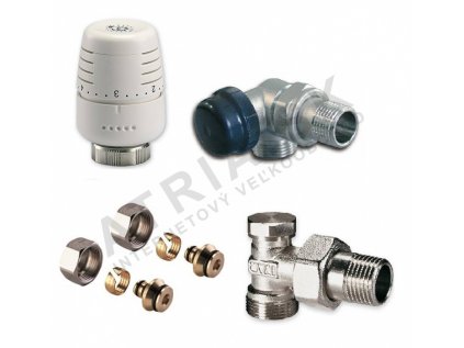 SADA kúpelňová trojosová  - 1/2"xEK; 16x2; L  IVAR.KIT VCS/1