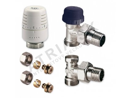 SADA klasik EK - 1/2"xEK; 15x1; rohové  IVAR.KIT VS 2106 N