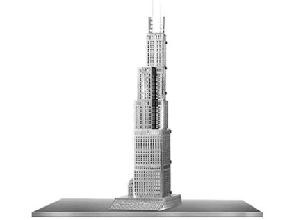 sears tower willis tower 3d chicago iconx 20451