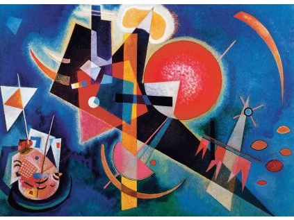 puzzle v modrem 1000 dilku 170777