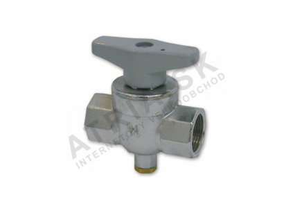 Guľový uzáver - s jímku, 3/4" F, motýľ IVAR.T4J